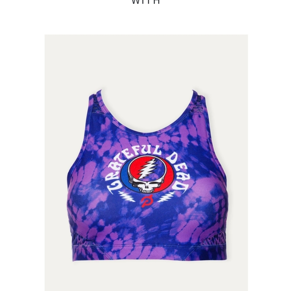 Peloton x Grateful Dead sports bra